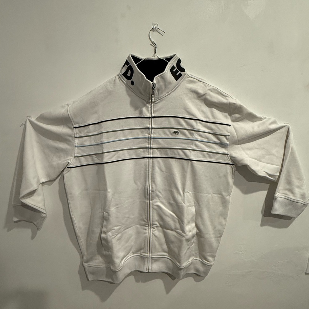 Ecko unlimited white track jacket
